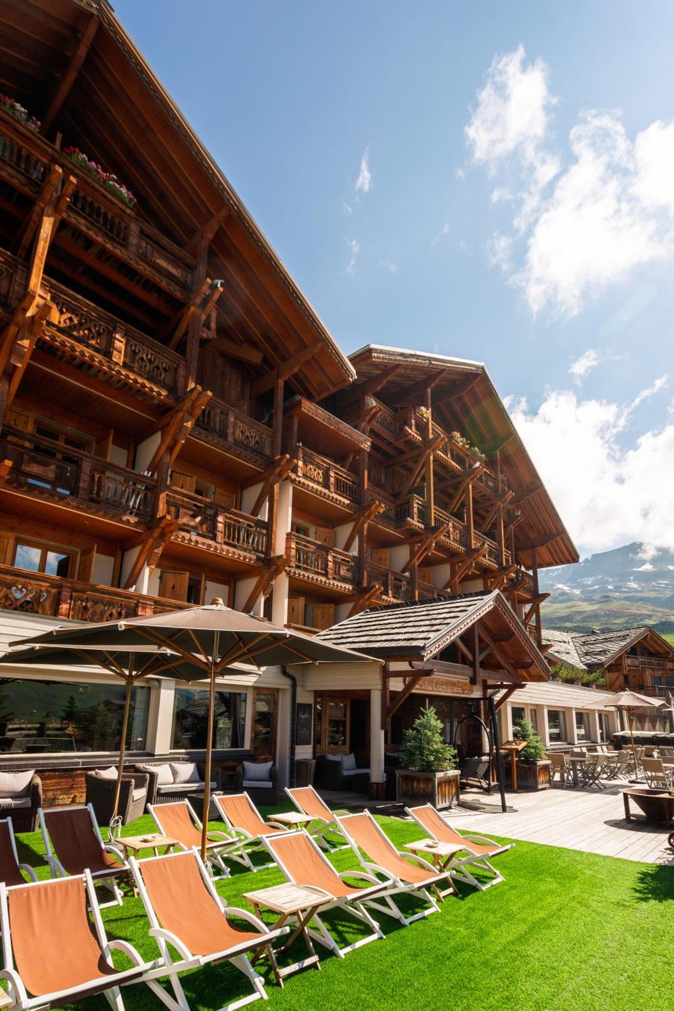 Hotel Au Chamois D'Or By Les Etincelles Alpe d'Huez Exteriér fotografie