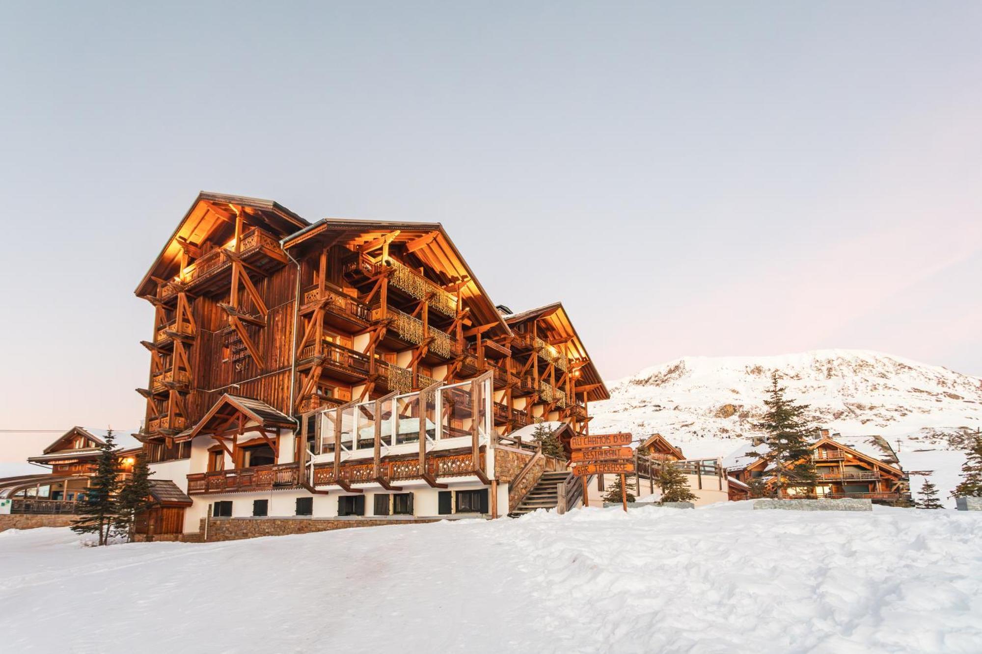 Hotel Au Chamois D'Or By Les Etincelles Alpe d'Huez Exteriér fotografie