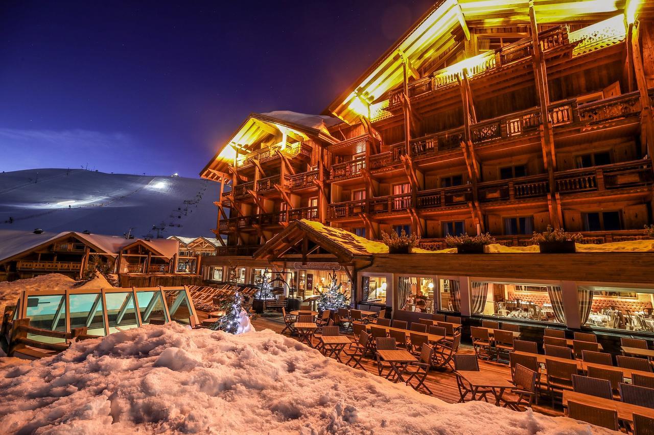 Hotel Au Chamois D'Or By Les Etincelles Alpe d'Huez Exteriér fotografie